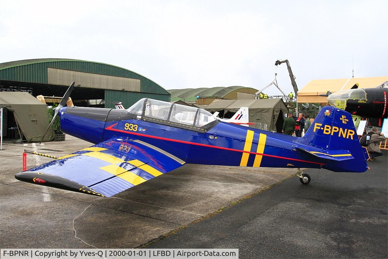 F-BPNR, Zlín Z-326 Trener Master C/N 933, Zlín Z-326 Trener Master, Static display, Bordeaux-Mérignac Air Base 106 (LFBD-BOD) Open day 2017