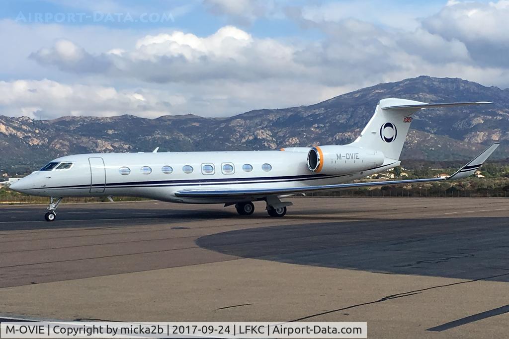 M-OVIE, 2016 Gulfstream Aerospace G650 (G-VI) C/N 6247, Taxiing
