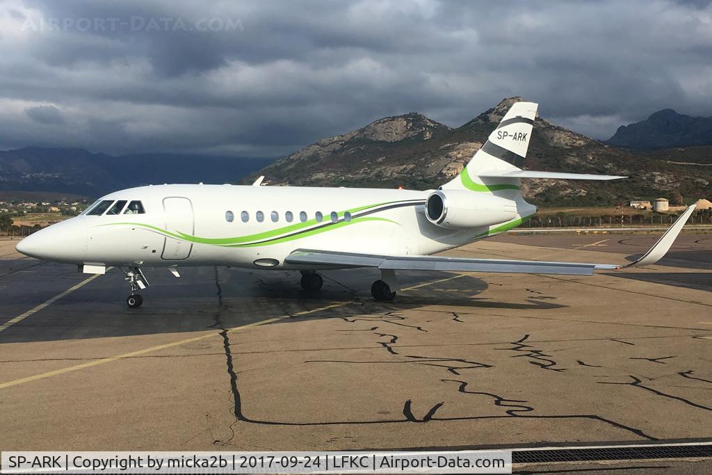 SP-ARK, 2014 Dassault Falcon 2000S C/N 718, Taxiing