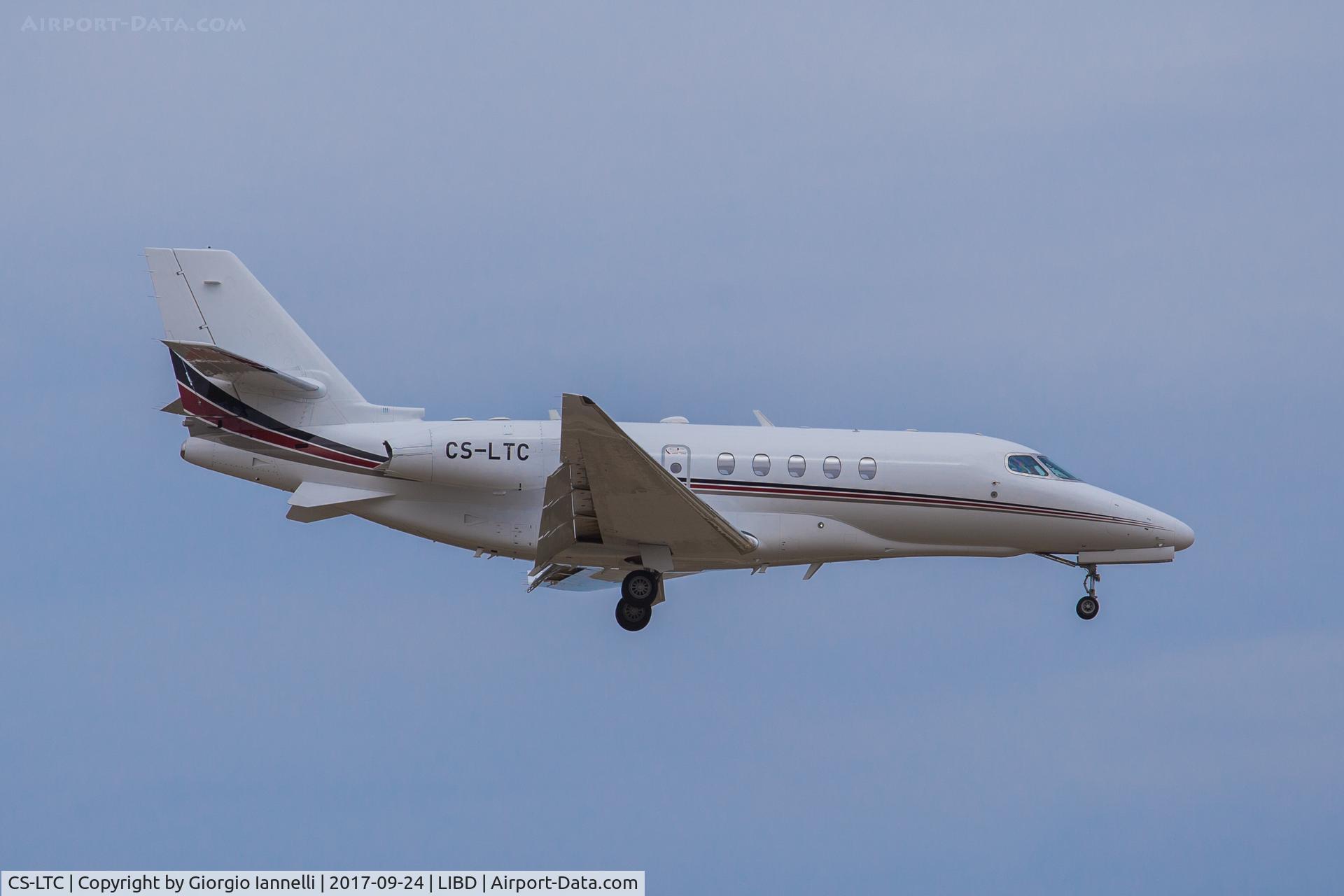 CS-LTC, 2017 Cessna 680A Citation Latitude C/N 680A-0070, Flight NJE060H from MUC to BRI