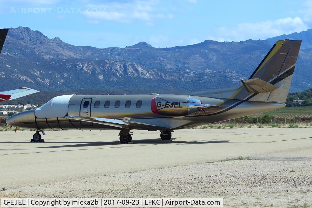 G-EJEL, 1990 Cessna 550 Citation II C/N 550-0643, Parked. New colours