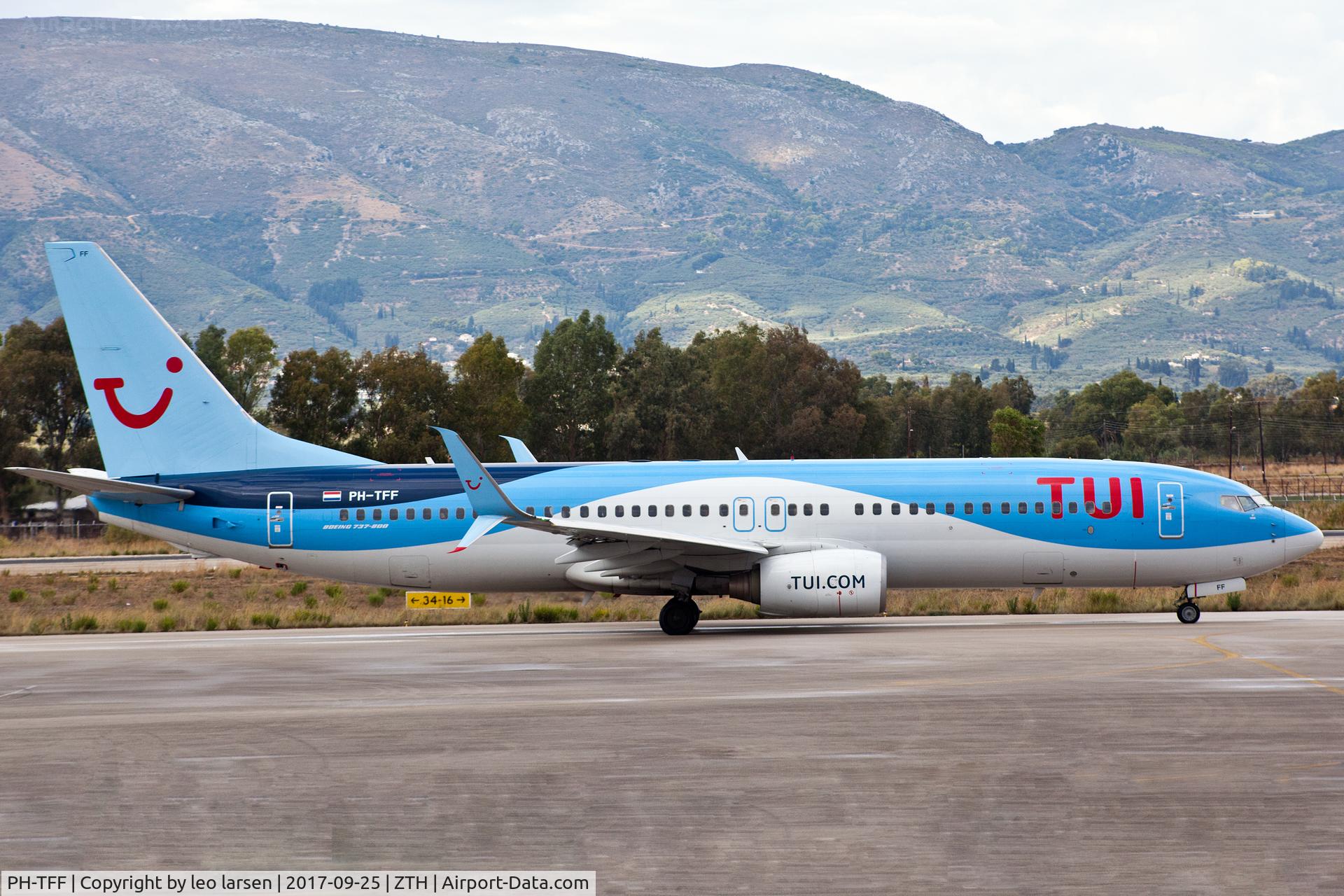 PH-TFF, 2007 Boeing 737-86N C/N 35220, Zakynthos Greece 25.9.2017