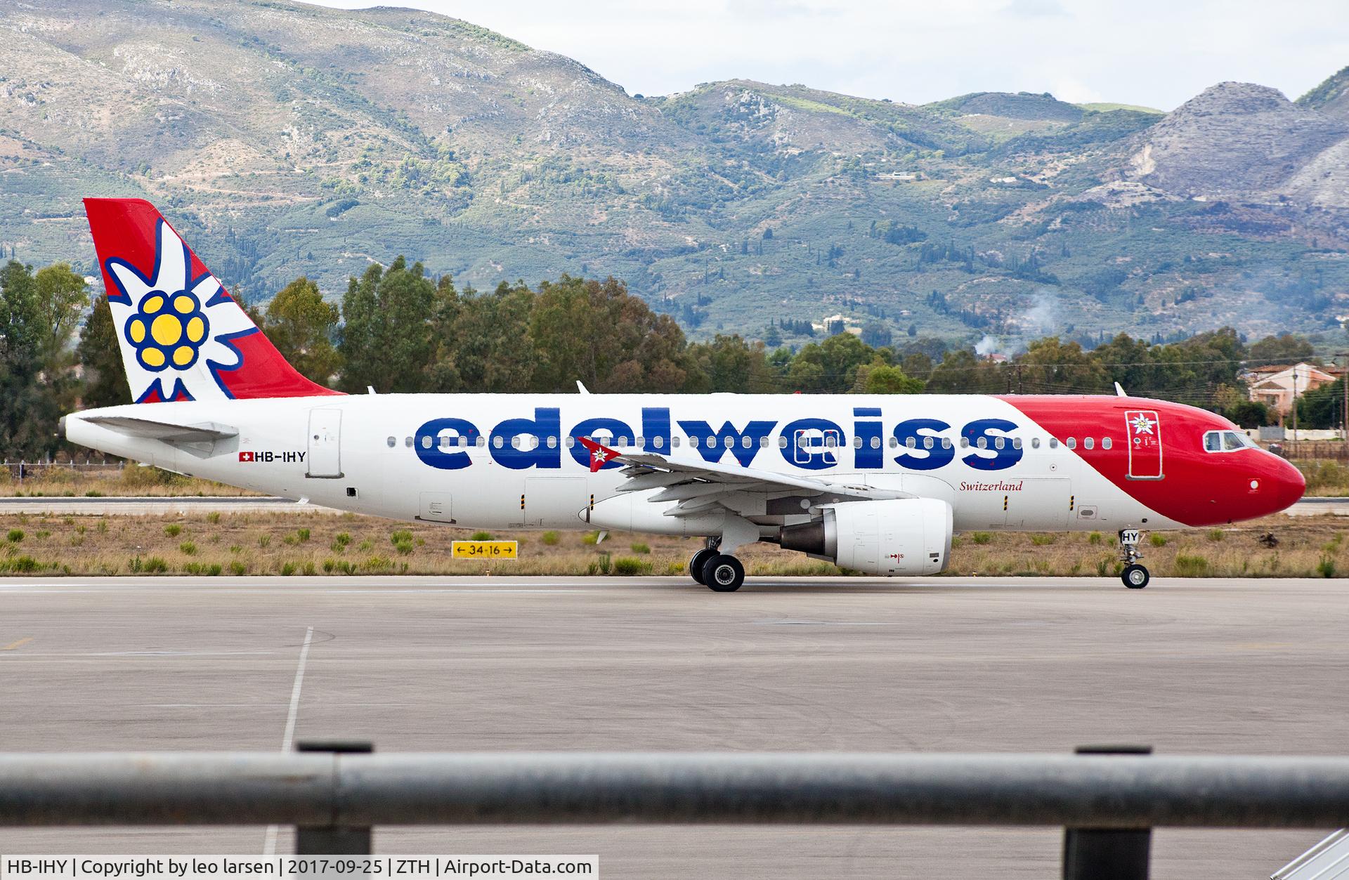 HB-IHY, 1998 Airbus A320-214 C/N 947, Zakynthos Greece 25.9.2017