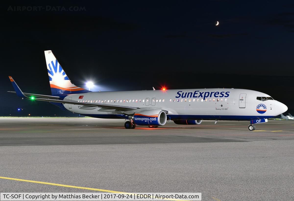 TC-SOF, 2017 Boeing 737-800 C/N 61177, TC-SOF