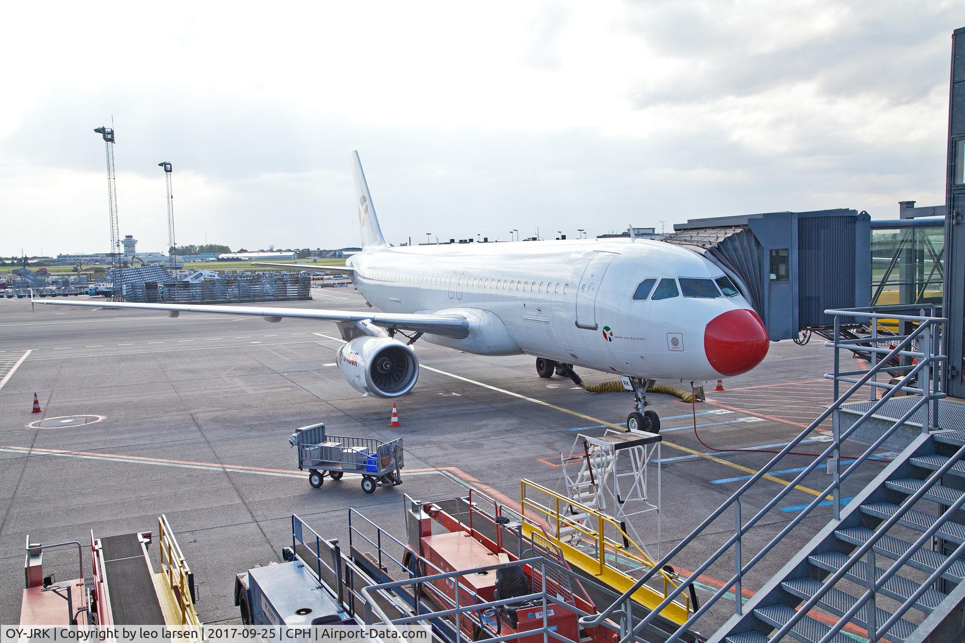 OY-JRK, 1993 Airbus A320-231 C/N 444, Copenhagen 25.9.2017