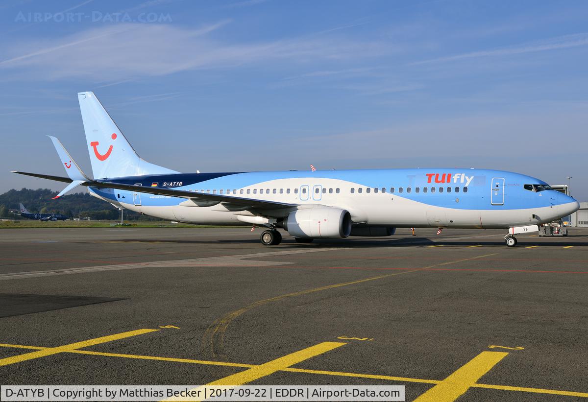 D-ATYB, 2013 Boeing 737-8K5 C/N 37257, D-ATYB
