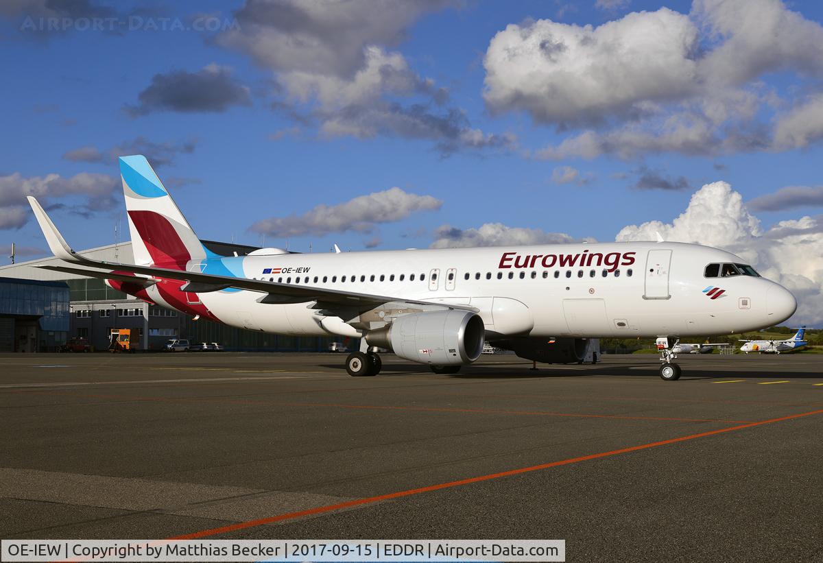 OE-IEW, 2016 Airbus A320-214 C/N 7148, OE-IEW