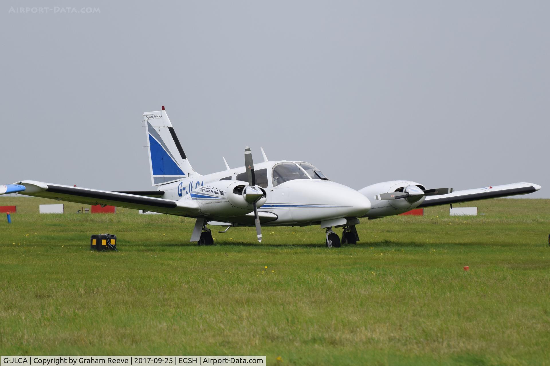 G-JLCA, 1978 Piper PA-34-200T Seneca II C/N 34-7870428, Parked at Norwich.