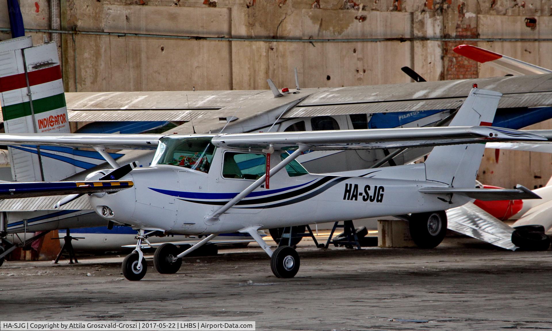 HA-SJG, 1981 Cessna 152 C/N 15284015, Budaörs Airport, Hungary