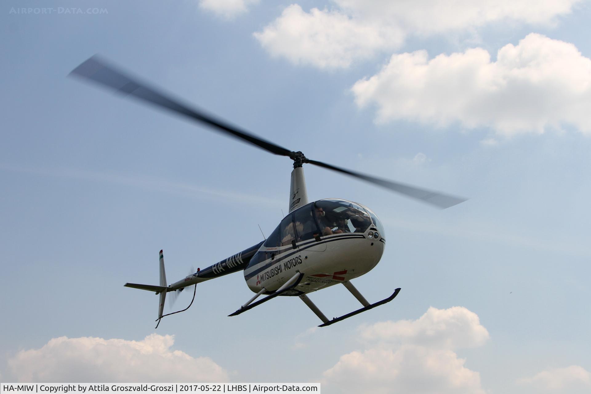 HA-MIW, 1998 Robinson R44 Astro C/N 0543, Budaörs Airport, Hungary