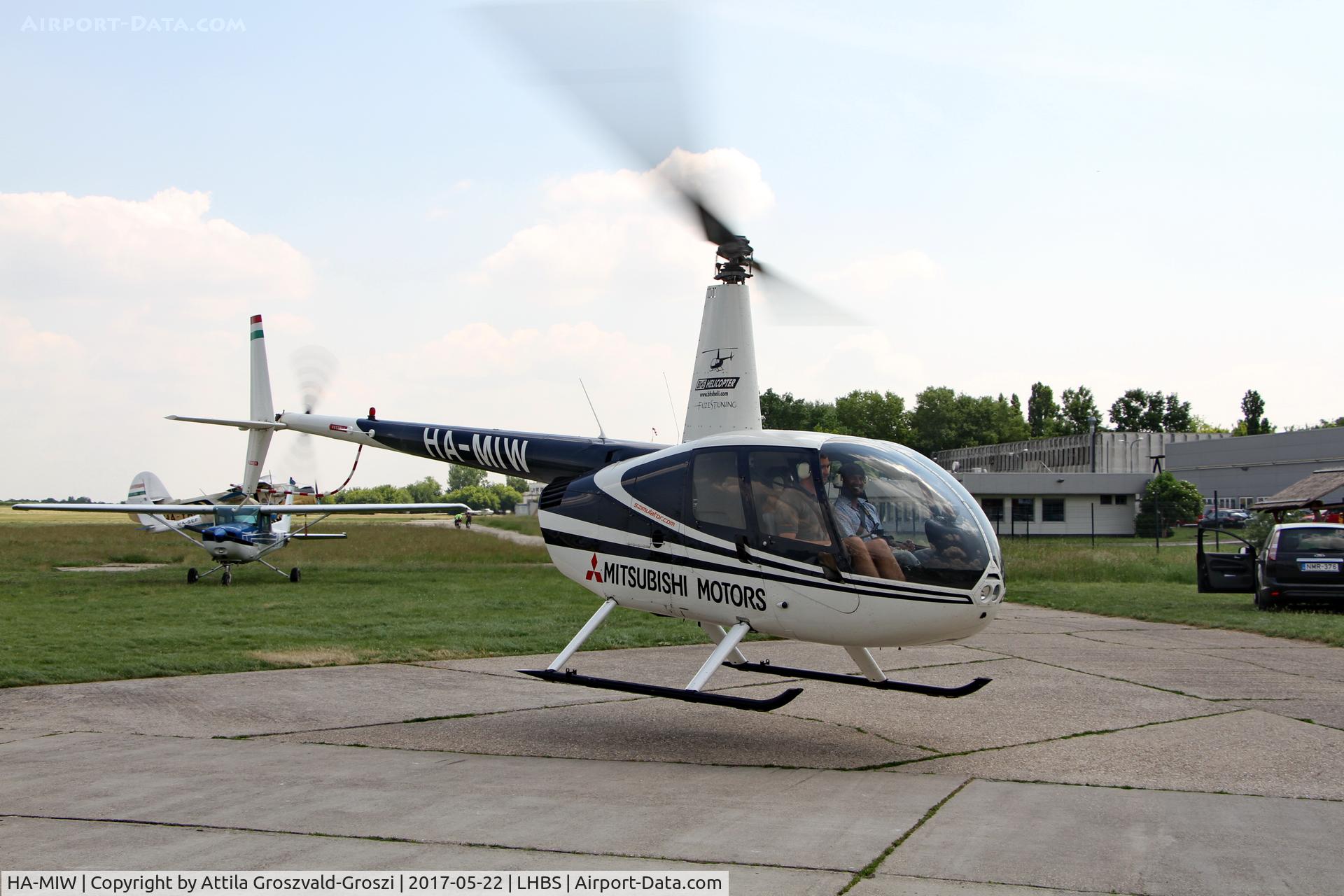 HA-MIW, 1998 Robinson R44 Astro C/N 0543, Budaörs Airport, Hungary