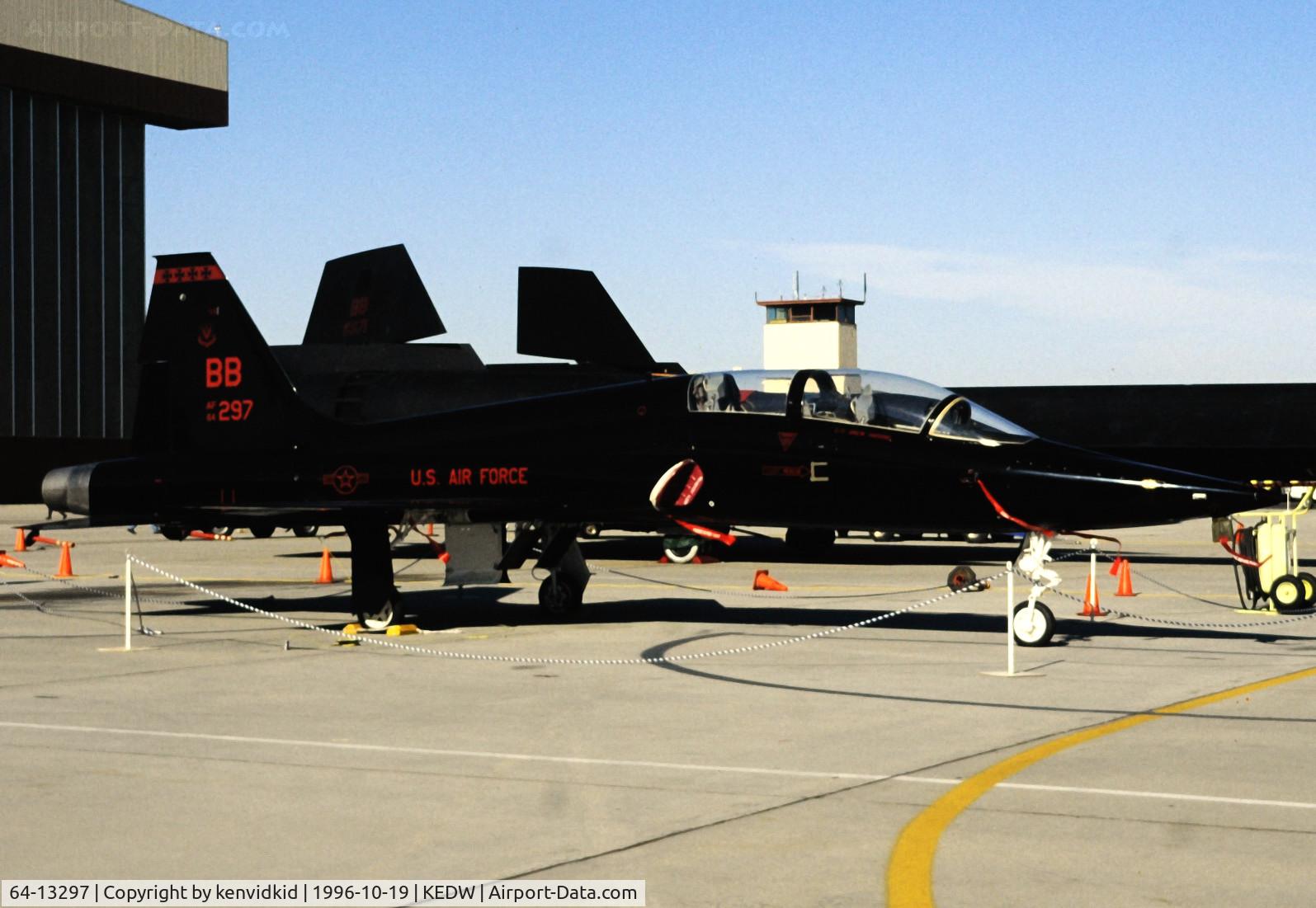 64-13297, 1964 Northrop T-38A Talon C/N N.5726, On static display at the Edwards Open House 1996.