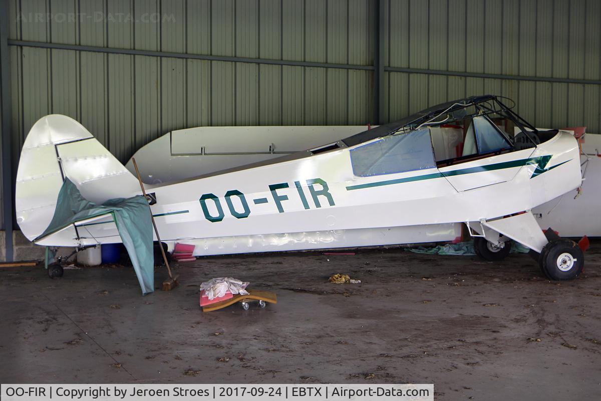 OO-FIR, 1951 Piper L-18C Super Cub (PA-18-95) C/N 18-1371, EBTX