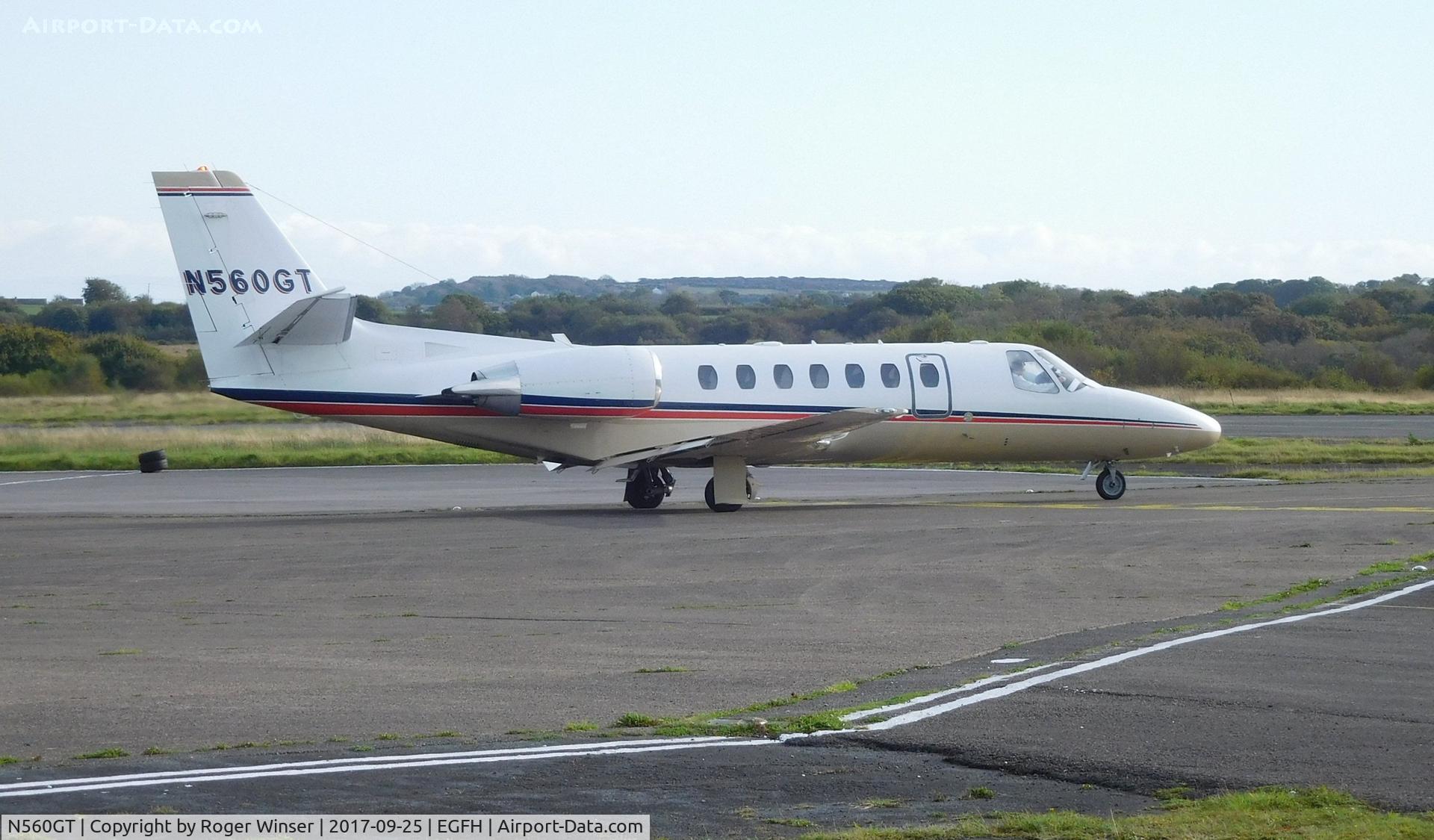 N560GT, 2001 Cessna 560 Citation Encore C/N 560-0588, Visiting Citation Encore.