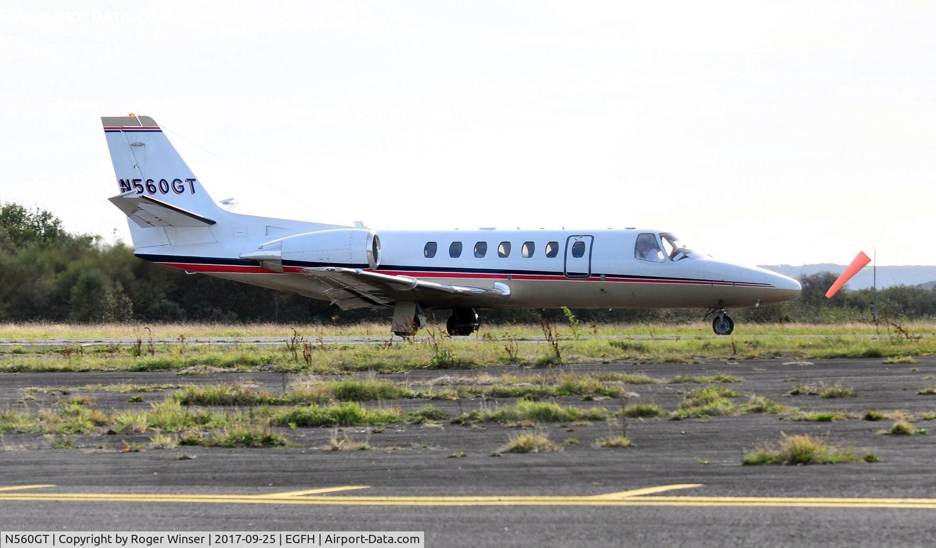 N560GT, 2001 Cessna 560 Citation Encore C/N 560-0588, Visiting Citation Encore.