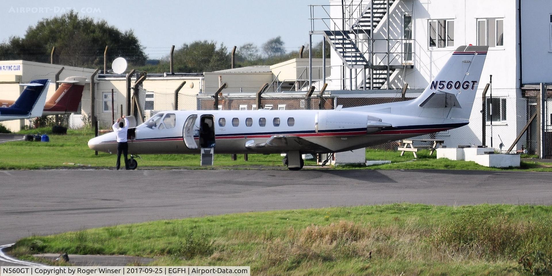 N560GT, 2001 Cessna 560 Citation Encore C/N 560-0588, Visiting Citation Encore.