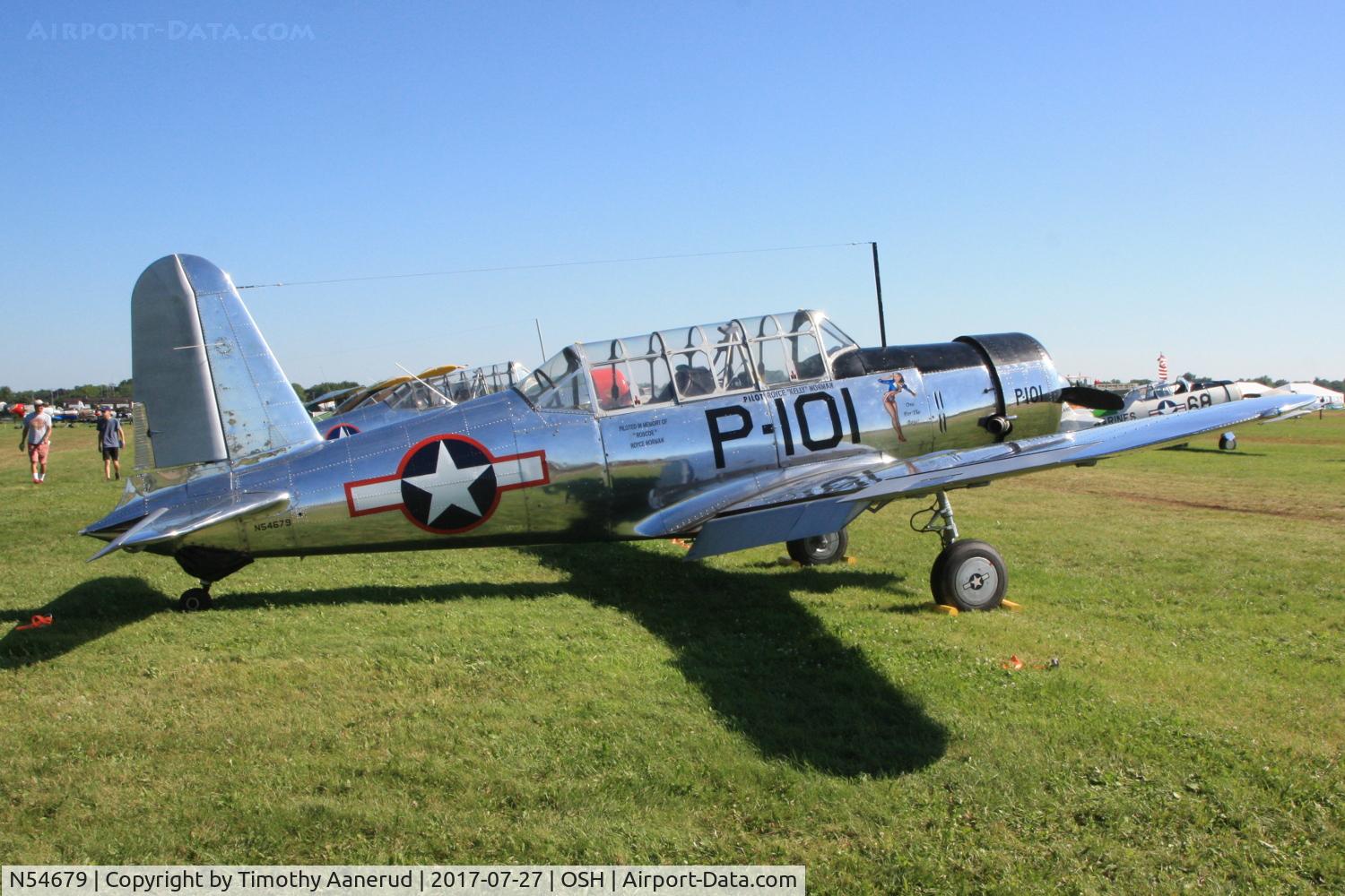 N54679, 1941 Consolidated Vultee BT-13A C/N 2990, 1941 Consolidated Vultee BT-13A, c/n: 2990