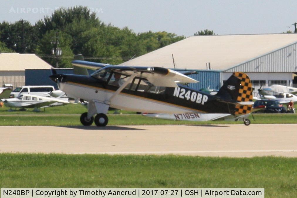 N240BP, 2017 Avipro Aircraft Ltd BearHawk Patrol C/N P240, 2017 Bearhawk Patrol, c/n: P240