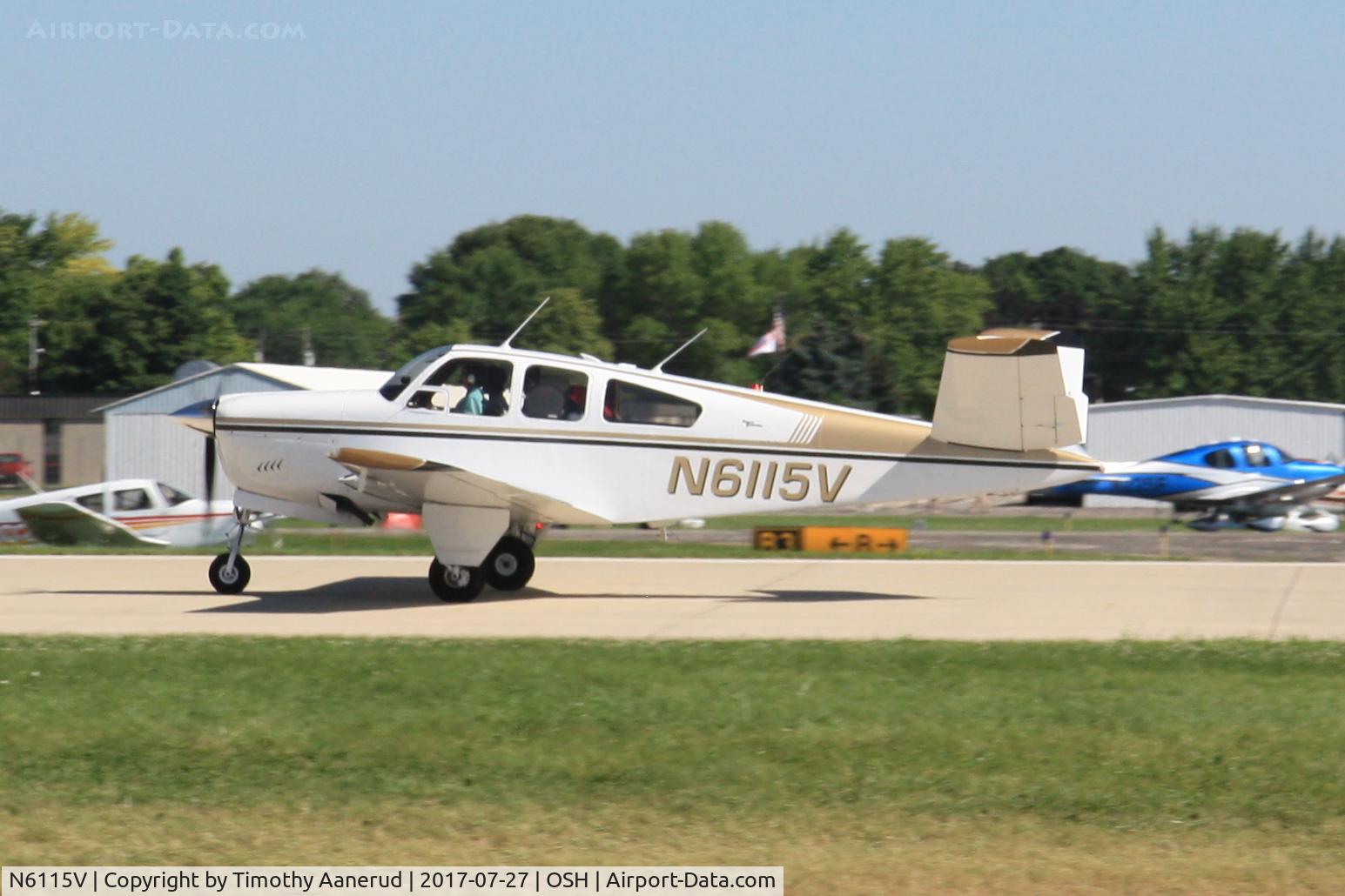 N6115V, 1965 Beech S35 Bonanza C/N D-7781, 1965 Beech S35, c/n: D-7781