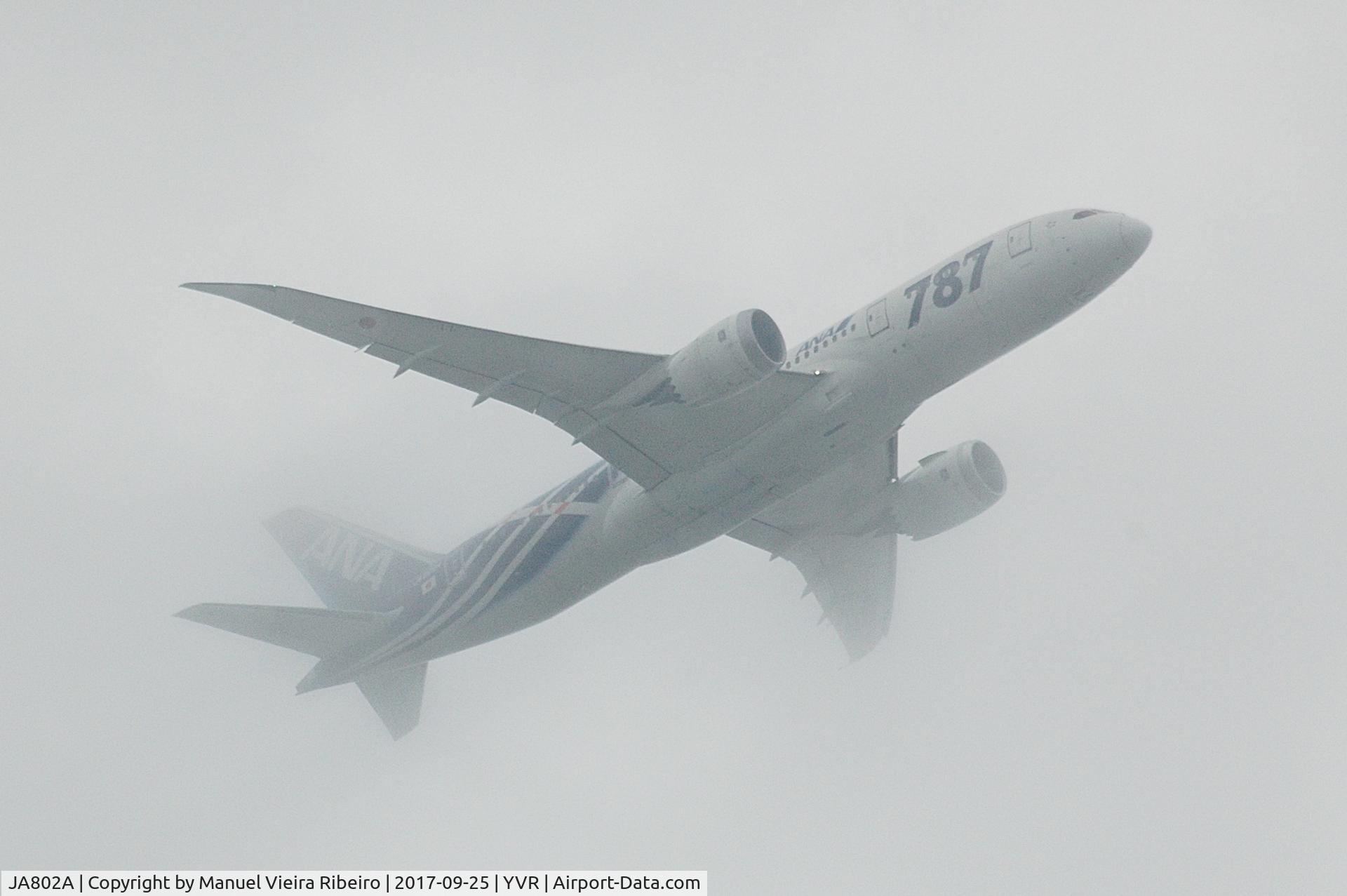 JA802A, 2011 Boeing 787-8 Dreamliner C/N 34497, NH115 to HND