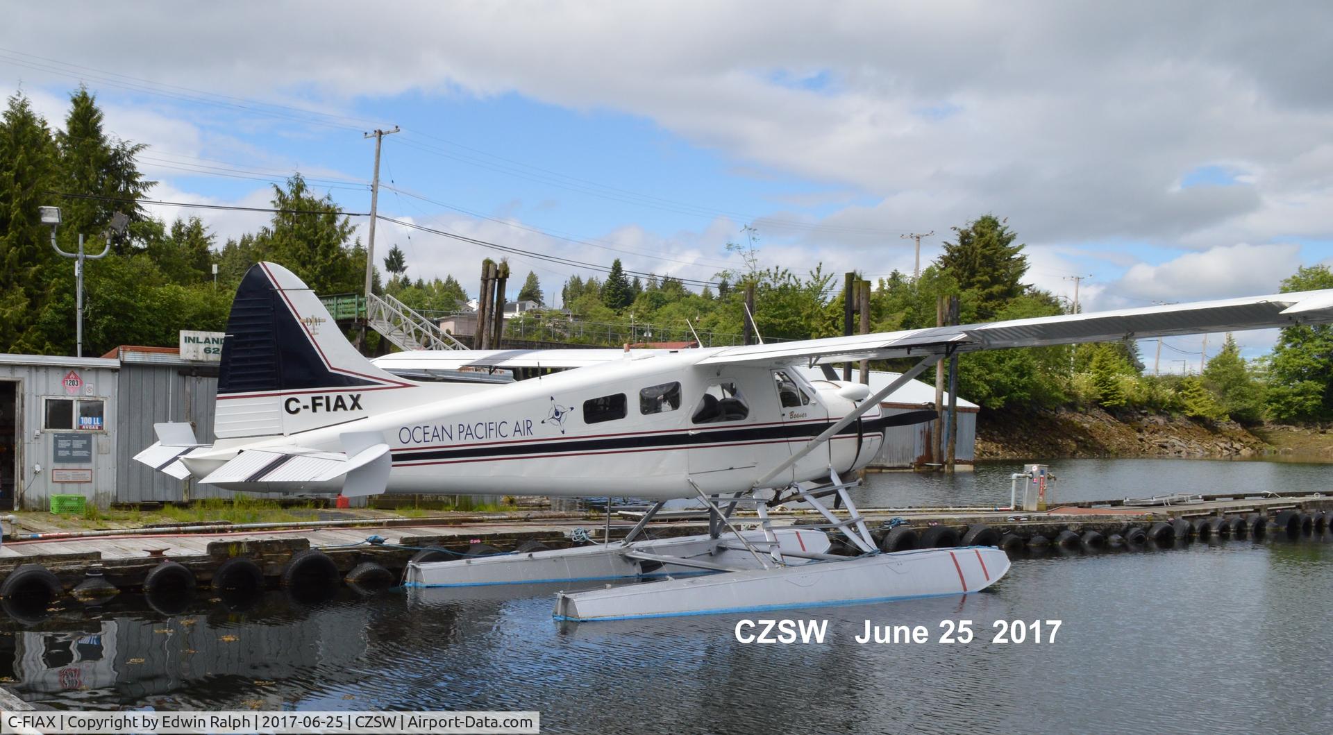 C-FIAX, 1951 De Havilland Canada DHC-2 Beaver Mk.1 C/N 140, June 25 2017 Seal Cove Waterdrome  Prince Rupert BC