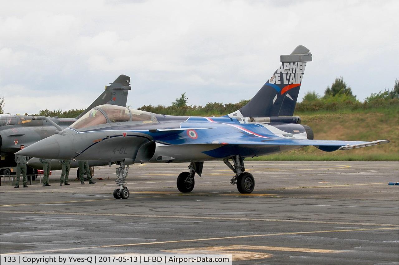 133, Dassault Rafale C C/N 133, Dassault Rafale C, Flight line, Bordeaux-Mérignac Air Base 106 (LFBD-BOD) Open day 2017