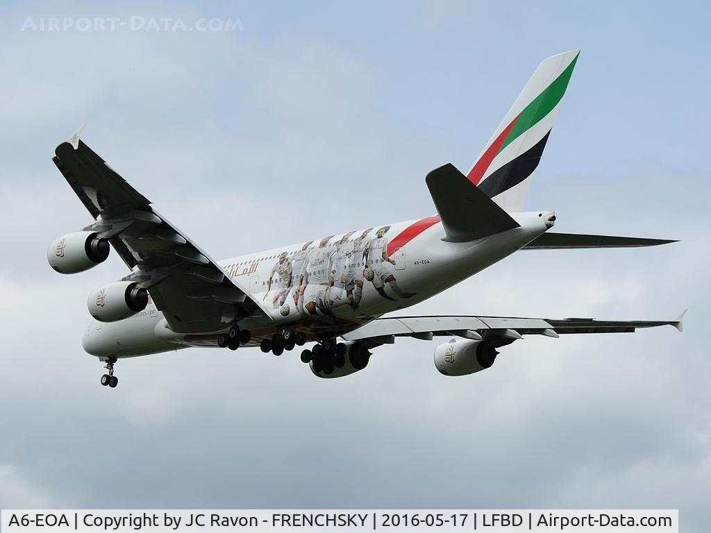A6-EOA, 2014 Airbus A380-861 C/N 159, Emirates 