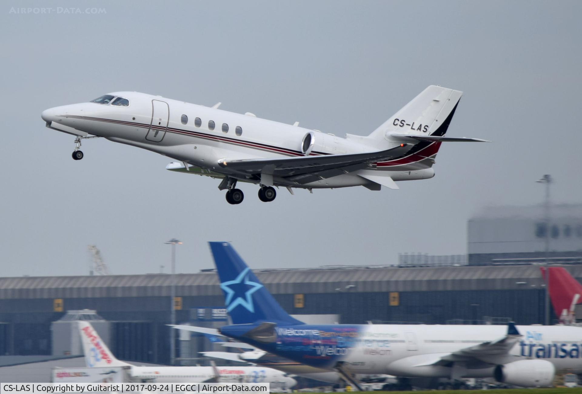 CS-LAS, 2015 Cessna 680A Citation Latitude C/N 680A-0015, At Manchester
