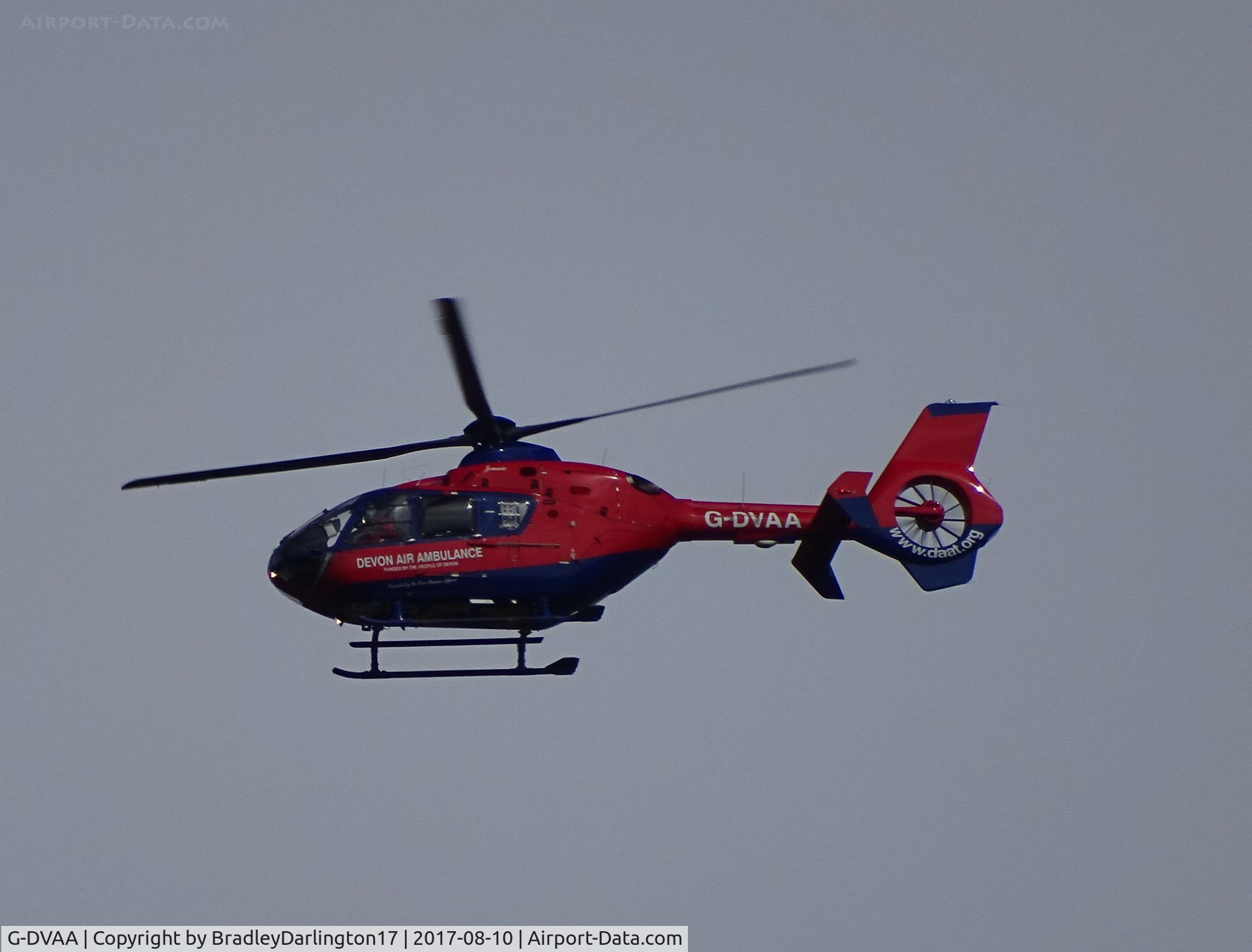 G-DVAA, 2008 Eurocopter EC-135T-2 C/N 0656, Devon Air Ambulance G-DVAA