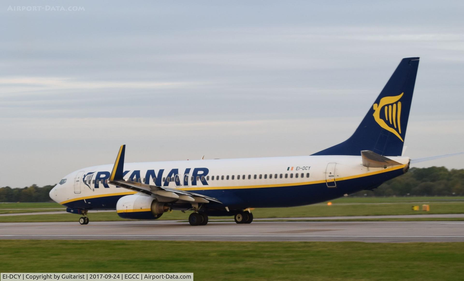EI-DCY, 2004 Boeing 737-8AS C/N 33570, At Manchester