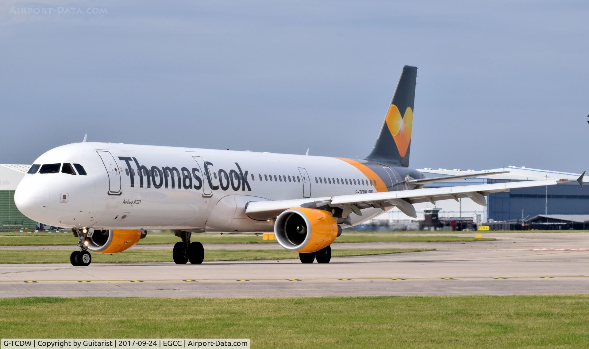 G-TCDW, 2003 Airbus A321-211 C/N 1921, At Manchester