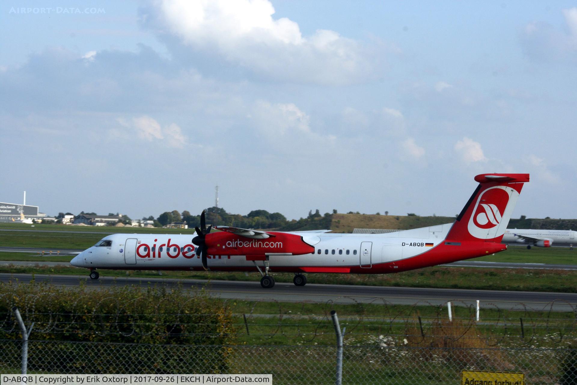 D-ABQB, 2008 De Havilland Canada DHC-8-402Q Dash 8 C/N 4226, D-ABQB landed rw 04L