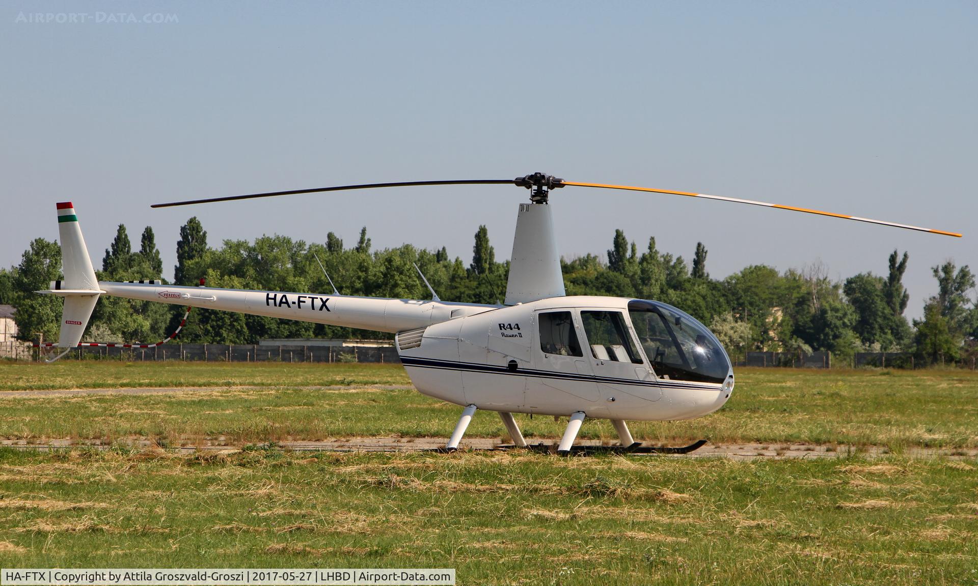 HA-FTX, 2007 Robinson R44 Raven II C/N 11742, Börgönd Airport, Hungary