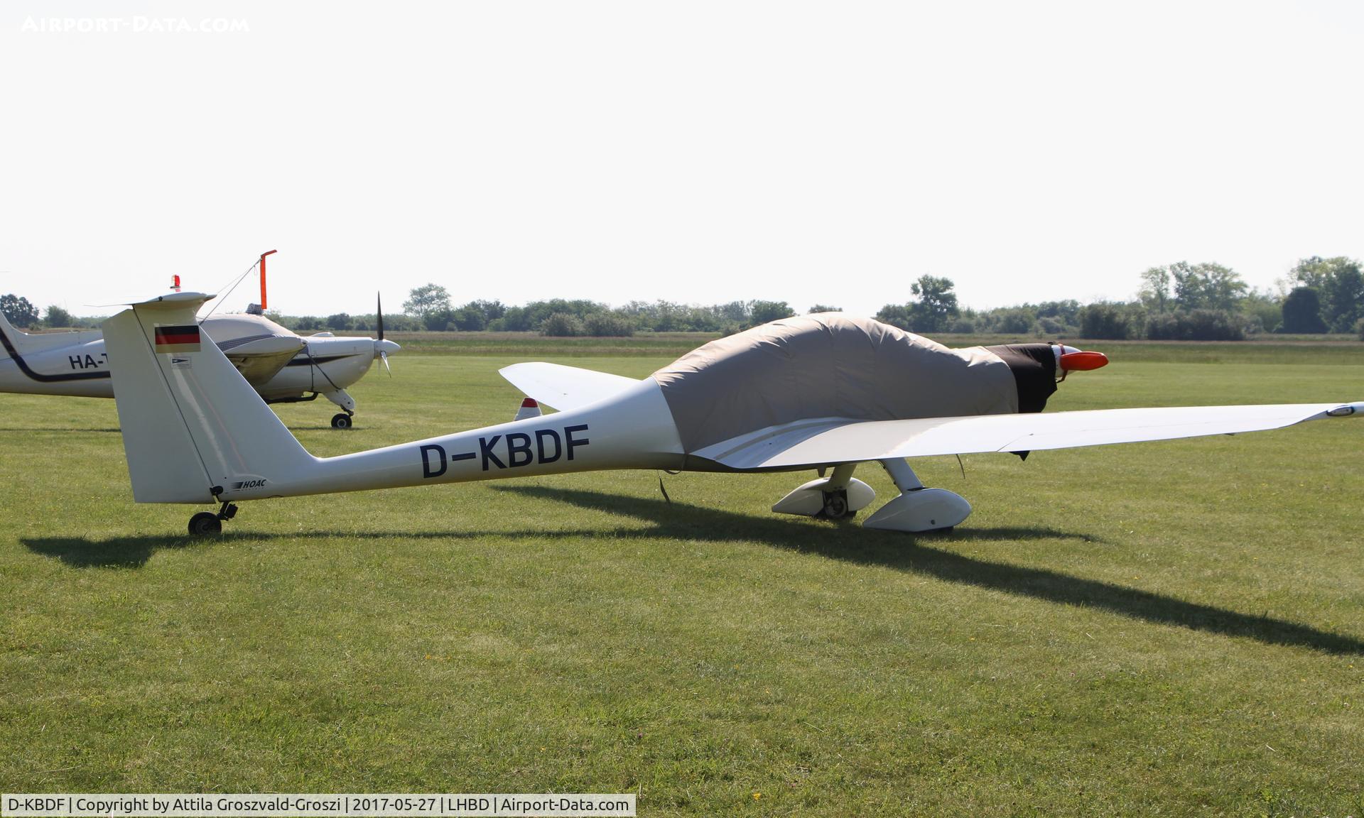 D-KBDF, 1994 Hoffmann HK-36R Super Dimona C/N 36397, Börgönd Airport, Hungary