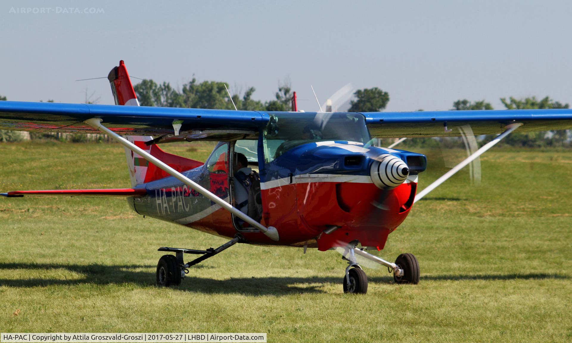 HA-PAC, Reims F182Q C/N 0118, Börgönd Airport, Hungary