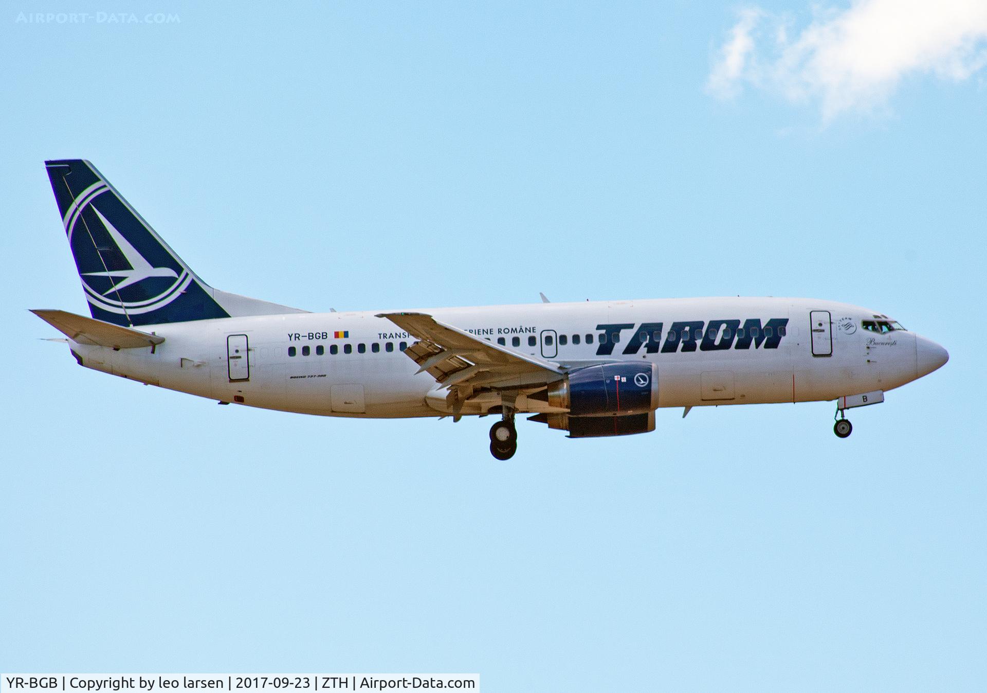 YR-BGB, 1993 Boeing 737-38J C/N 27180, Zakynthos Greece 23.9.2017