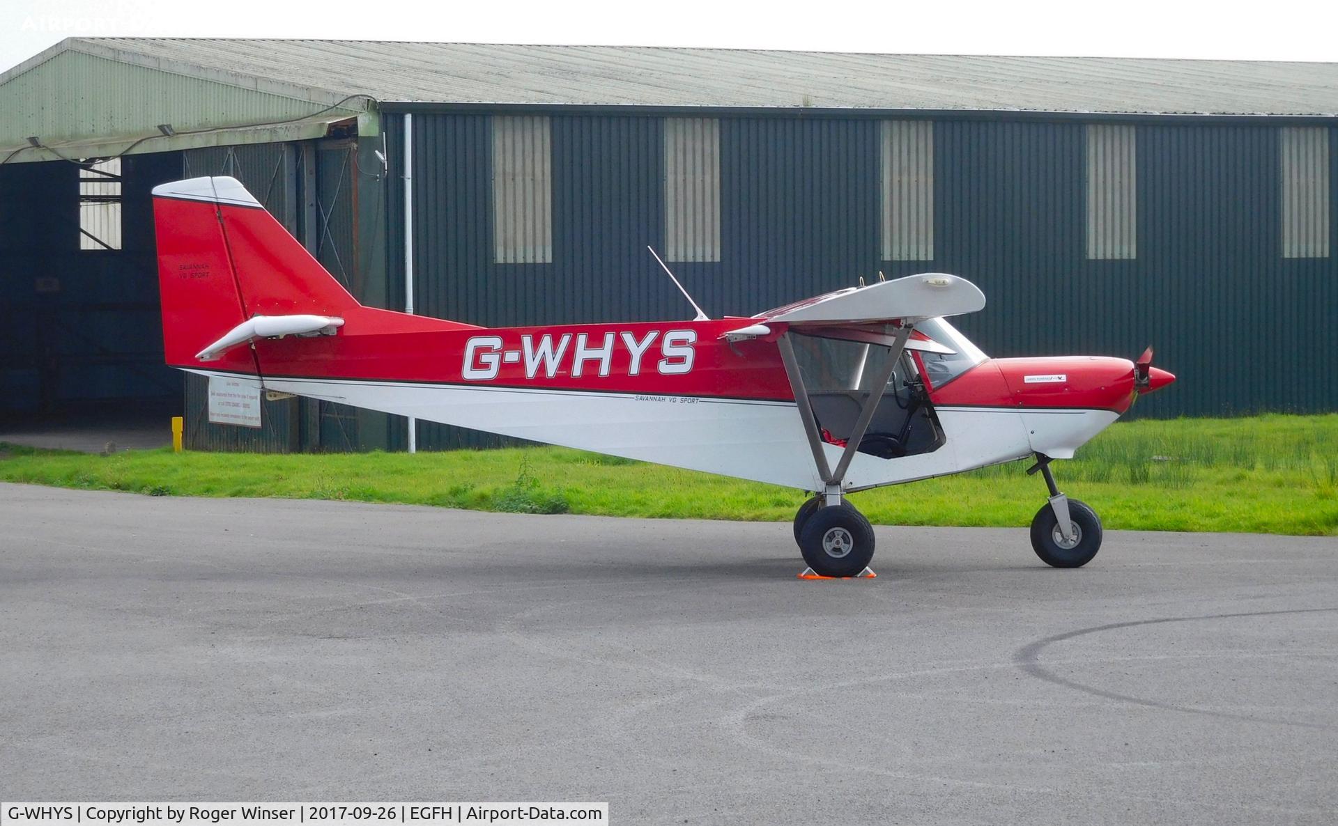 G-WHYS, 2010 ICP MXP-740 Savannah VG Jabiru(3) C/N BMAA/HB/404, Resident Savannah VG Jabiru (1).