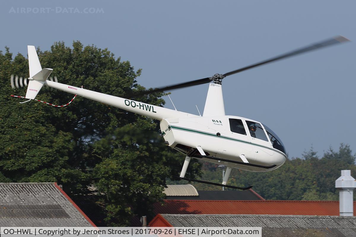 OO-HWL, 2009 Robinson R44 Raven II C/N 12936, EHSE