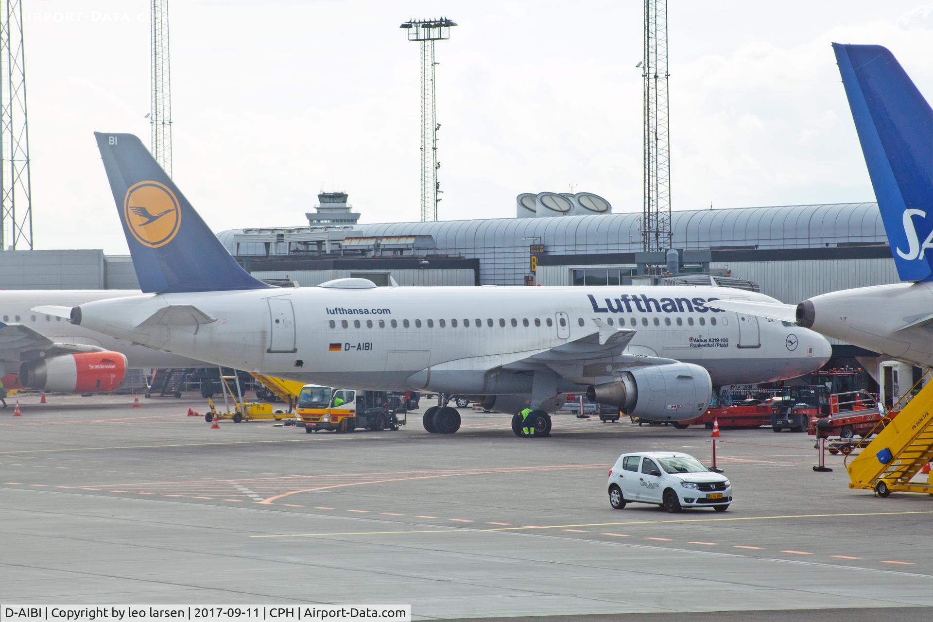 D-AIBI, 2012 Airbus A319-112 C/N 5284, Copenhagen 11.9.2017