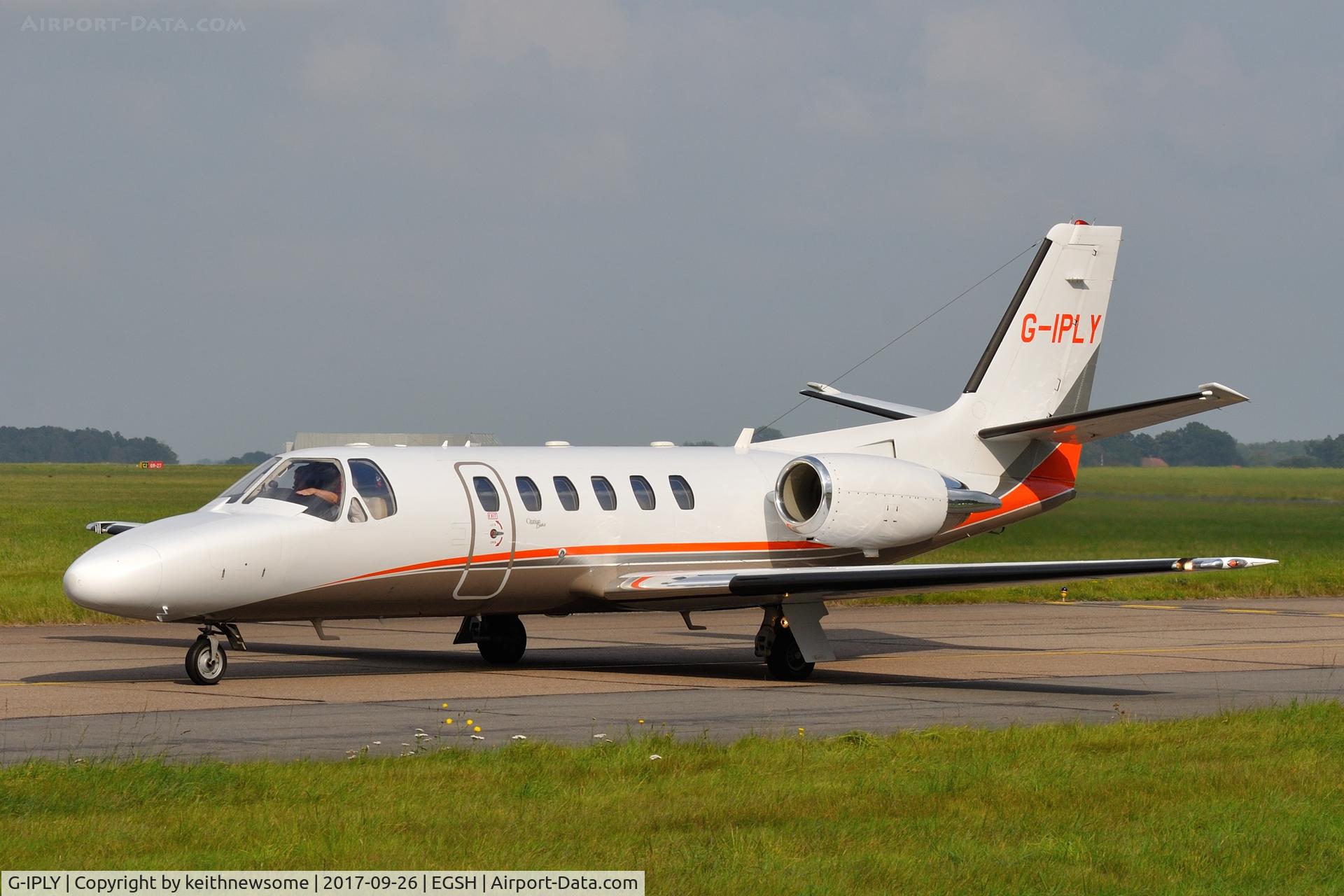 G-IPLY, 2000 Cessna 550 Citation Bravo C/N 550-0927, Return Visitor.