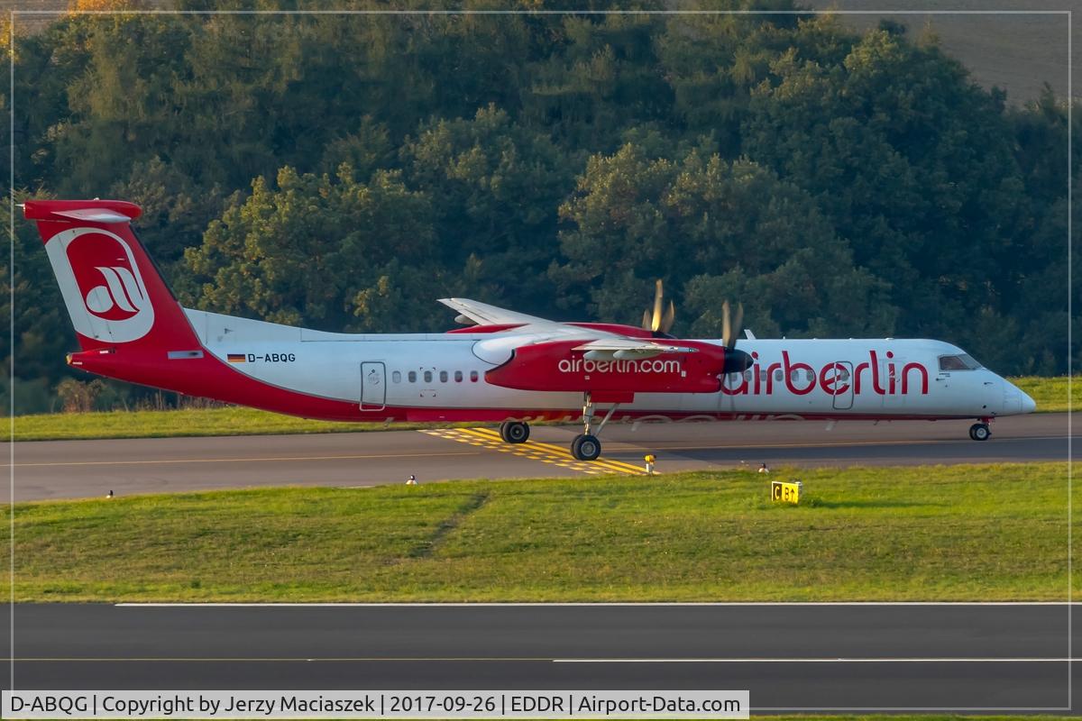 D-ABQG, 2009 De Havilland Canada DHC-8-402Q Dash 8 C/N 4250, De Havilland Canada DHC-8-402Q
