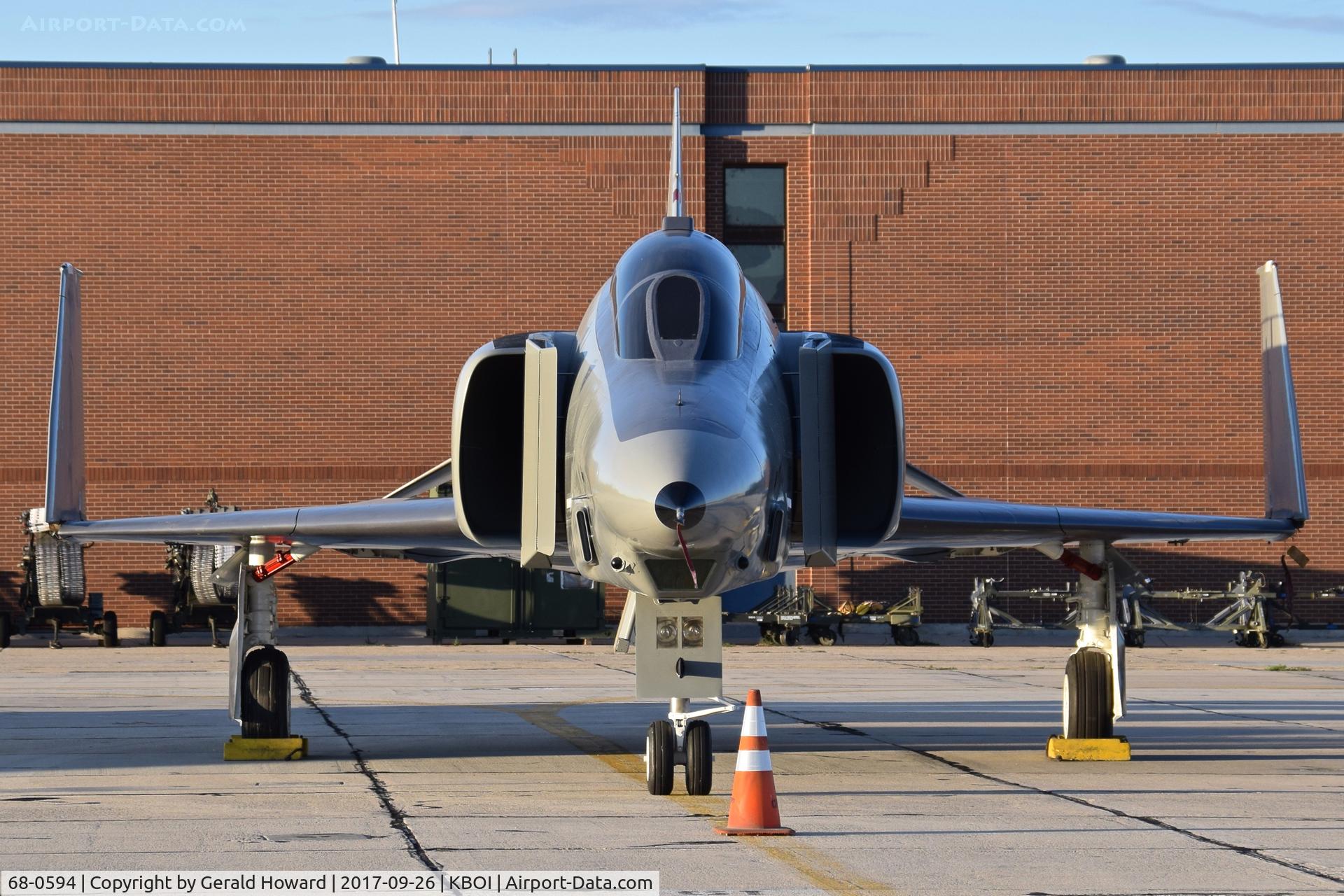 68-0594, 1968 McDonnell Douglas RF-4C Phantom II C/N 3598, Parked on Idaho ANG ramp.