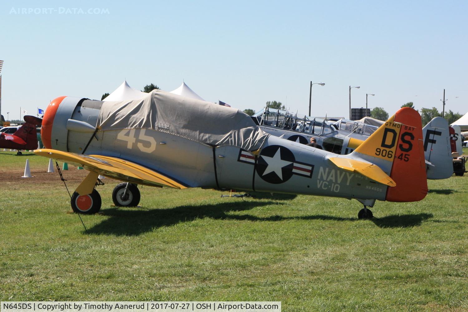 N645DS, 1944 North American SNJ-5 Texan Texan C/N 88-17678, 1944 North American SNJ-5 Texan, c/n: 88-17678