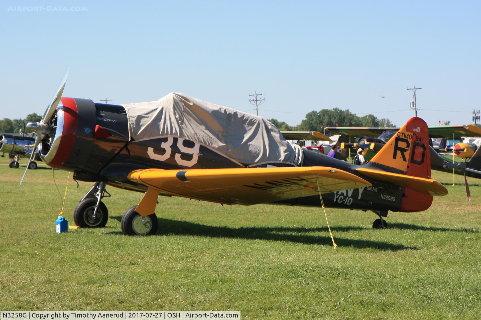 N3258G, North American AT-6D Texan C/N 43839, North American AT-6D Texan, c/n: 43839