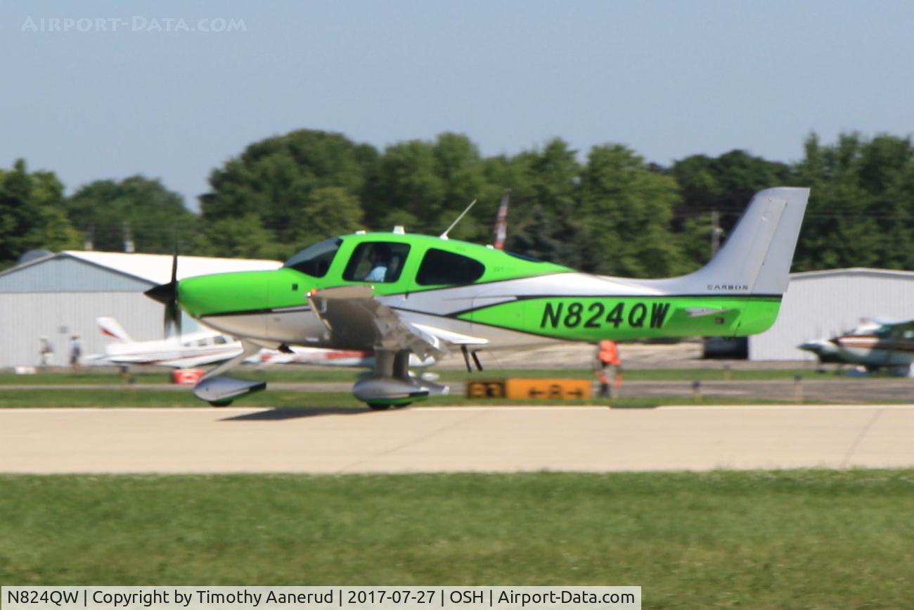 N824QW, 2017 Cirrus SR22T Carbon C/N 1517, 2017 Cirrus SR22T, c/n: 1517