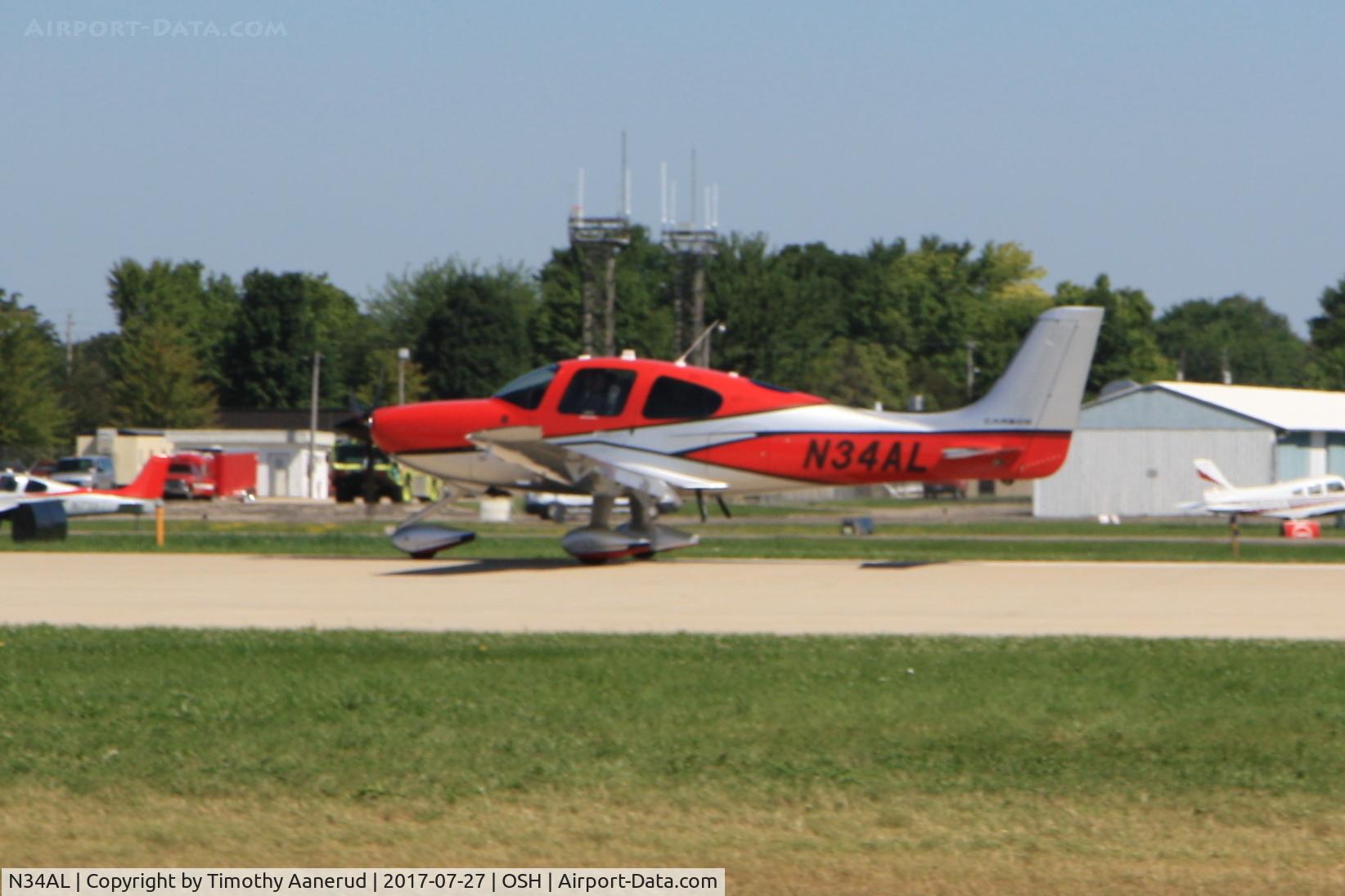 N34AL, 2017 Cirrus SR22T C/N 1516, 2017 Cirrus SR22T, c/n: 1516