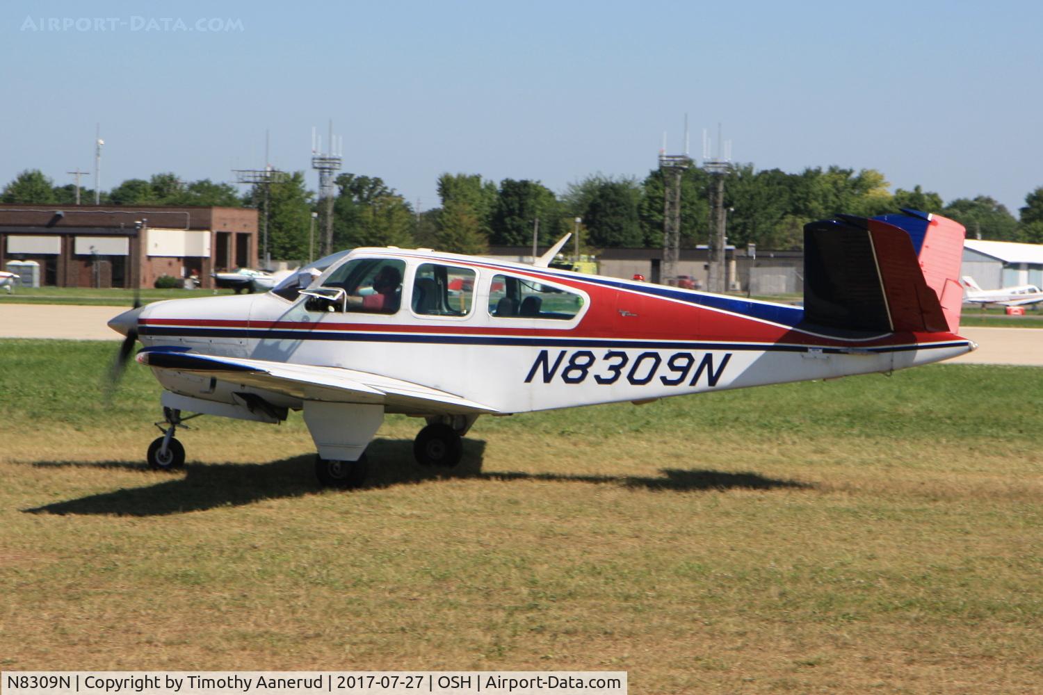 N8309N, 1968 Beech V35A Bonanza C/N D-8720, 1968 Beech V35A, c/n: D-8720