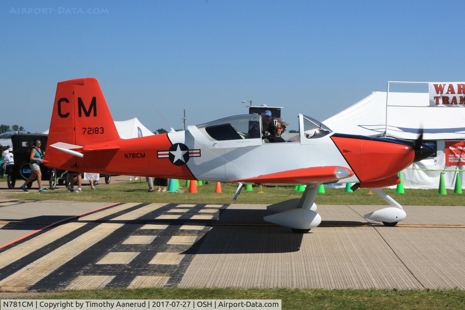 N781CM, 2008 Vans RV-7A C/N 72183, 2008 Vans RV-7A, c/n: 72183