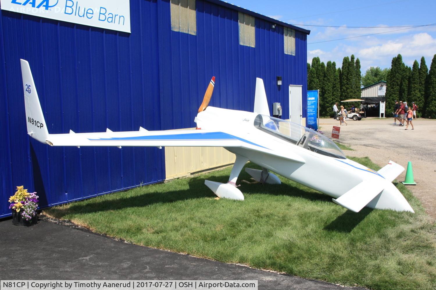 N81CP, 1987 Rutan VariEze C/N 2138, 1987 Rutan VariEze, c/n: 2138, An astronaut's ride