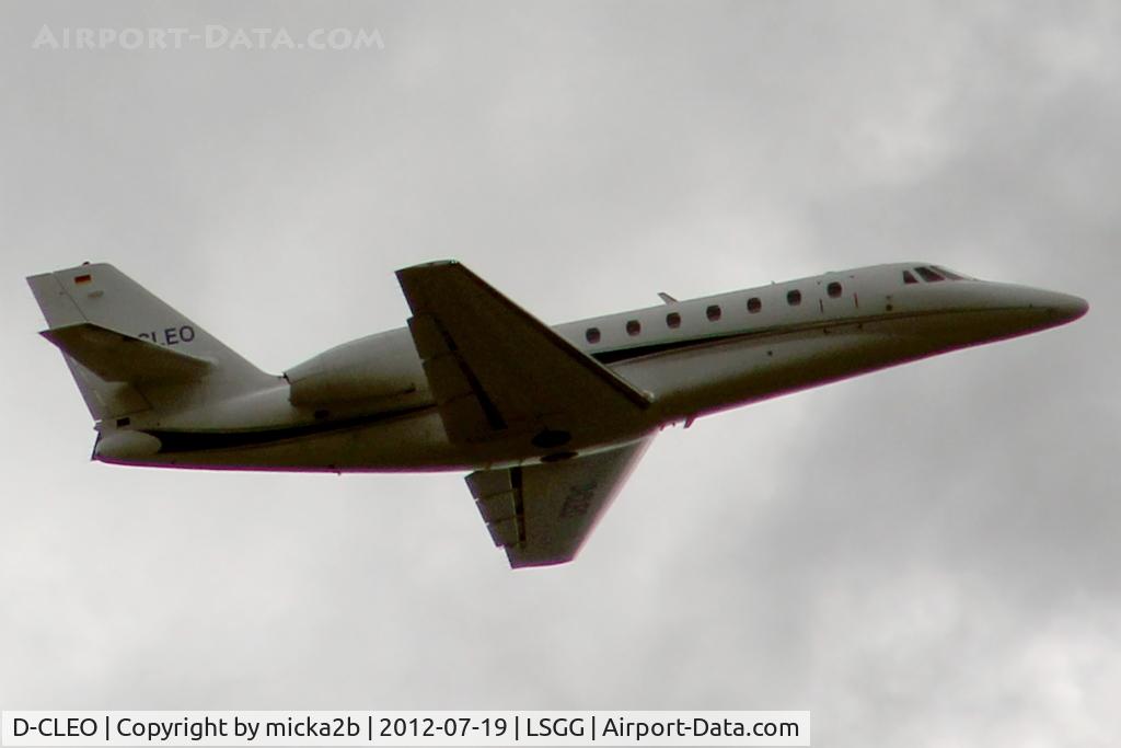 D-CLEO, 2007 Cessna 680 Citation Sovereign C/N 680-0178, Take off